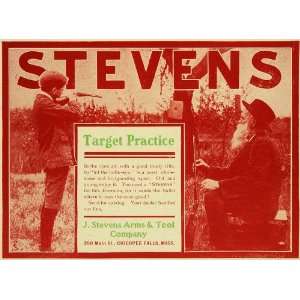  1903 Ad J. Stevens Arms Tool Chicopee Falls Firearm Gun 