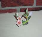 Boehm Porcelain Broadbilled Hummingbird with Columbine Sculpture MINT 