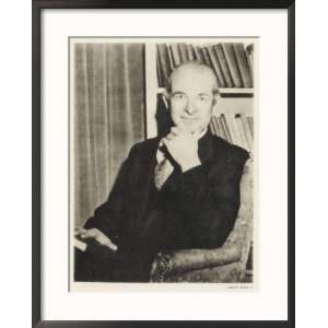 Linus Pauling American Chemist and Peace Campaigner Framed 