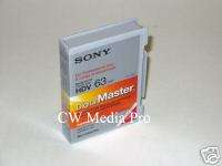 Sony Digital Master PHDVM 63DM DV HDV HD DVCAM Tape  