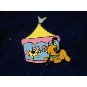   Flexible Characters Mini Pin  Pluto at the Carrousel 