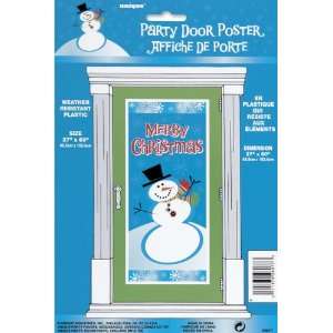  Stellar Snowman Door Poster Case Pack 144 
