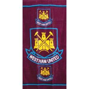  West Ham United Velour Towel