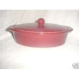  Oval Covered Casserole 