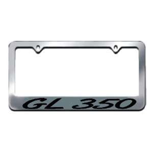  Mercedes Benz GL350 Chrome License Plate Frame: Automotive