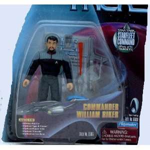   Starfleet Command Commander Riker Action Figure Toys & Games