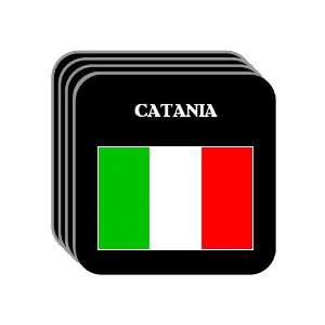 Italy   CATANIA Set of 4 Mini Mousepad Coasters