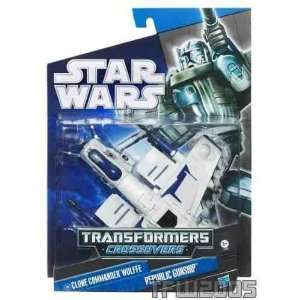  Star Wars Transformers Crossovers : Commander Wolffe   Republic 
