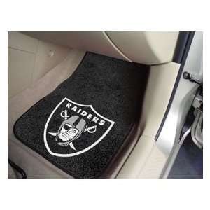   SUV Carpet Car Floor Mats   NFL Football   Oakland Raiders: Sports
