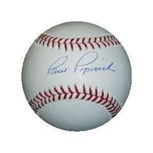  Paul Popovich Signed Ball: Sports & Outdoors