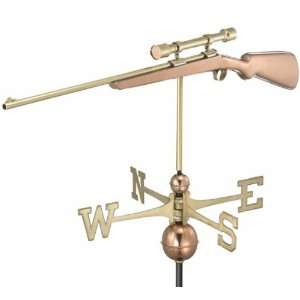  Rifle with Scope Weathervane   Standard Sized: Patio, Lawn 