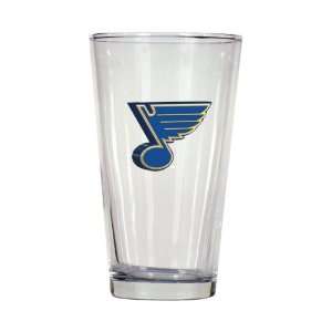  St. Louis Blues 3D Logo Pint Glass: Sports & Outdoors