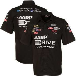 NASCAR Chase Authentics Jeff Gordon Pit Crew Button Up 