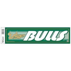    South Florida Bulls Official Logo Bumper Sticker Automotive