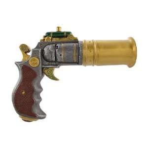  Cool Steampunk Prop Revolver Replica Sci Fi Decor Gun 