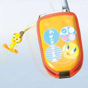 Looney Tunes Cell Phone Case Tweety Circles Style: Cell 