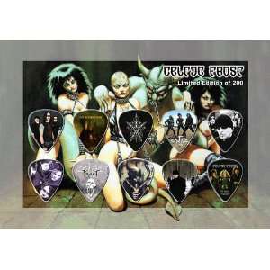  Celtic Frost Guitar Pick Display Limited 200 Only 