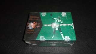   BOX FOOTBALL PACKS FACTORY SEALED SPECIAL FX HOLOVIEW DIE CUT MARINO