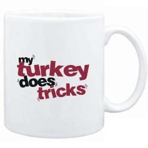    Mug White  My Turkey does tricks  Animals