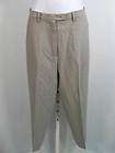 LUCIANO BARBERA Charcoal Gray Wool High Rise Pants 42  