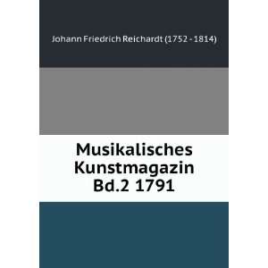   Bd.2 1791 Johann Friedrich Reichardt (1752   1814) Books