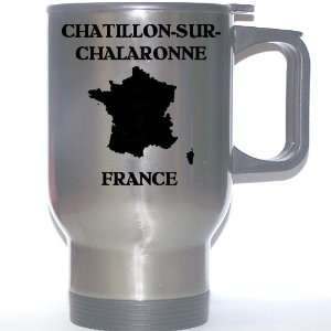  France   CHATILLON SUR CHALARONNE Stainless Steel Mug 
