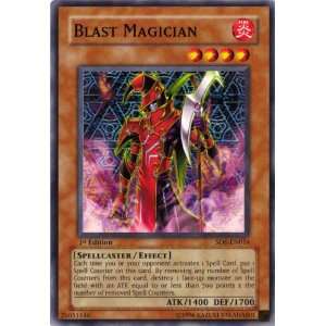  Blast Magician Yugioh SD6 EN014 Common Toys & Games