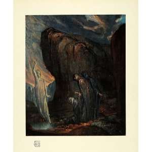  1910 Print Art Charles Ricketts Painting Women Angel 