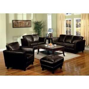    Brady Leather 2 Piece Living Room Set   Coaster Co.