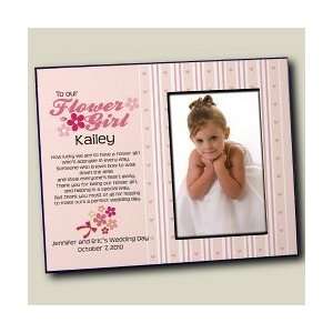   Personalized To Our Flower Girl Picture Photo Frame 