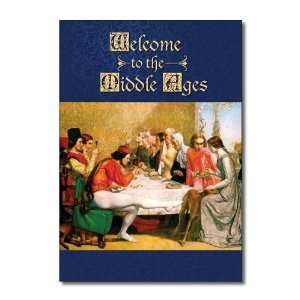    Middle Ages Funny Happy Birthday Greeting Card: Office Products