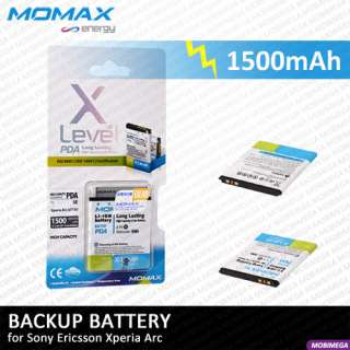 Momax Battery + Dual Charger Sony Ericsson Xperia Arc  