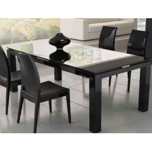 R348203000128 Prisma Black Table With 