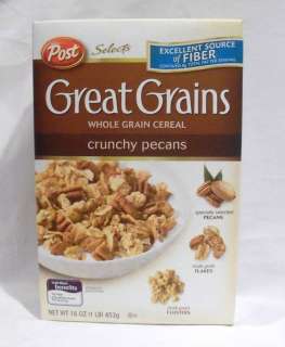 Post Selects Great Grains Crunchy Pecans Cereal 16 oz  