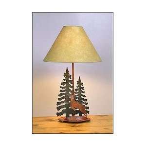    Avalanche Ranch   Deer and Trees Table Lamp II: Home Improvement