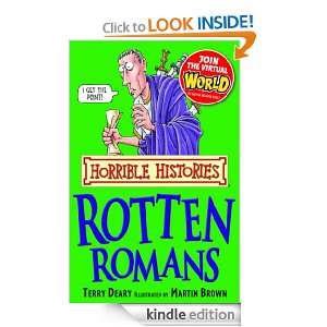 Horrible Histories Rotten Romans Terry Deary, Martin Brown  