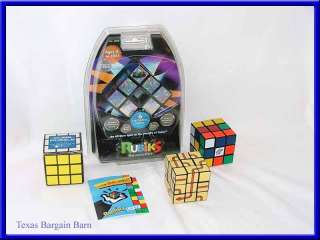   RUBIKS CUBE + Snake Cube/Chadwick Cube Puzzle/Solution Book/Booklet
