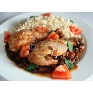   Chicken Drumsticks in Black Bean and Tomato Sauce,   Removable Graphic