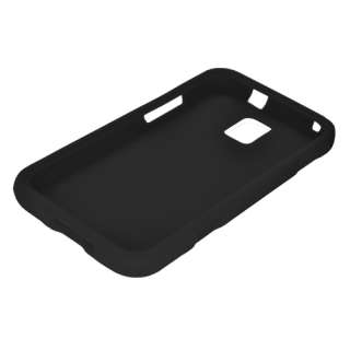 For Samsung Focus S/I937 Soft Silicone SKIN Protector Cover Case Black 