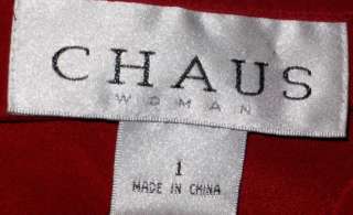 Chaus Womens Womens Silk Top Shirt Blouse Size Sz XL X 1X Woman EUC 