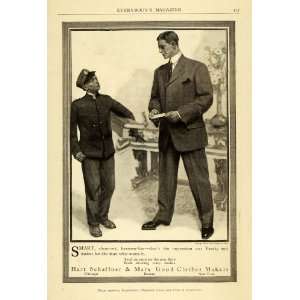  1908 Ad Varsity Suit Delivery Boy Hart Schaffner & Marx 