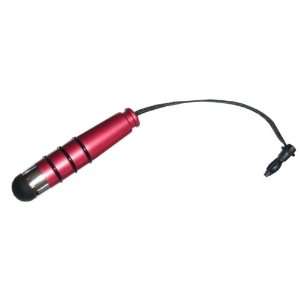   : Mini Universal Capacitive Screen Stylus w/Tether (Red): Electronics