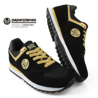 New MENS Paperplanes Running Gold shoes ALL SIZE  