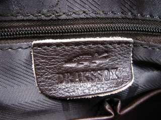   Genuine leather shoulder bag top briefcase with handbag fit A4 paper