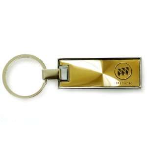  Buick Rectangle Key Chain Gold