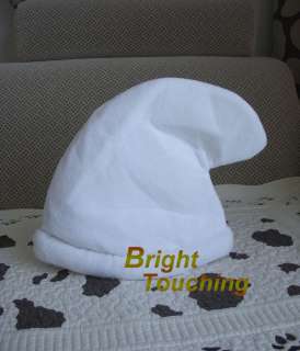 White Smurfs PaPa Smurf Smurfette Clumsy Cap Hat Cosplay Costumes 