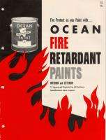 Ocean Chemical Catalog Asbestos Fire Retardant Paints  