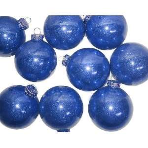   Glitter Glass Ball Christmas Ornaments 2 #63162501249: Home & Kitchen