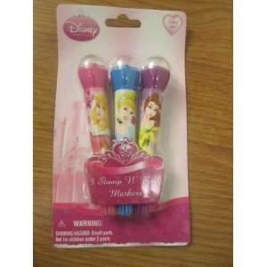  Disney Princess 3 Stamp Nroll Markers: Office Products