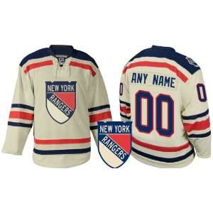 Personalized 2012 Winter Classic EDGE New York Rangers Authentic NHL 